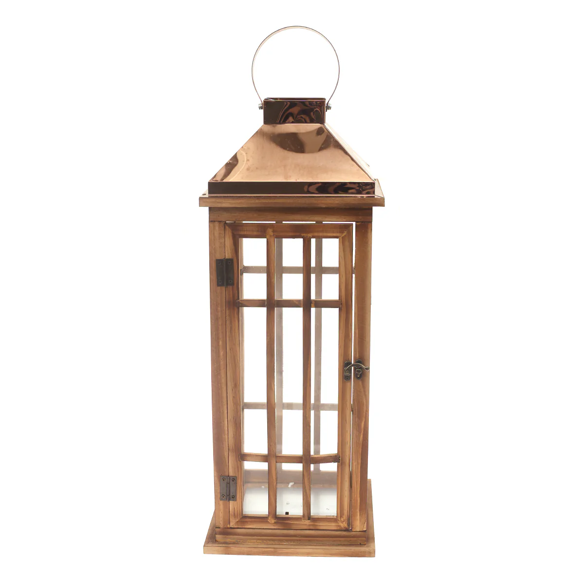 Floor Lantern Natural 8.6 X 8.6 X 23 Inch WL-004 - Image 2