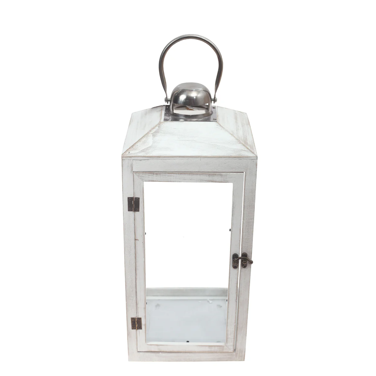 Floor Lantern White 6.2 X 6.2 X 16.8 Inch WL-007 - Image 2