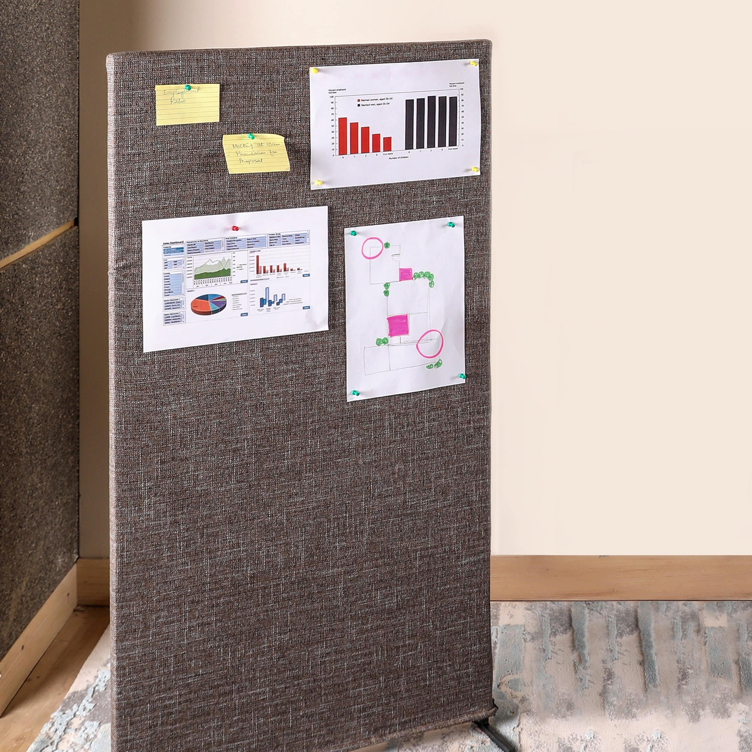 Floor Pin board Partition - Image 3