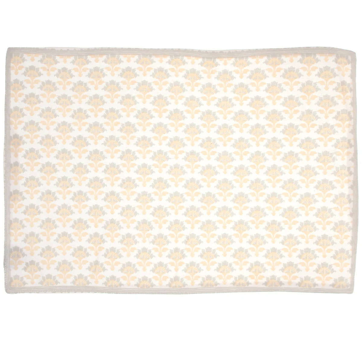 Floral Ethnic Mat 13x19"