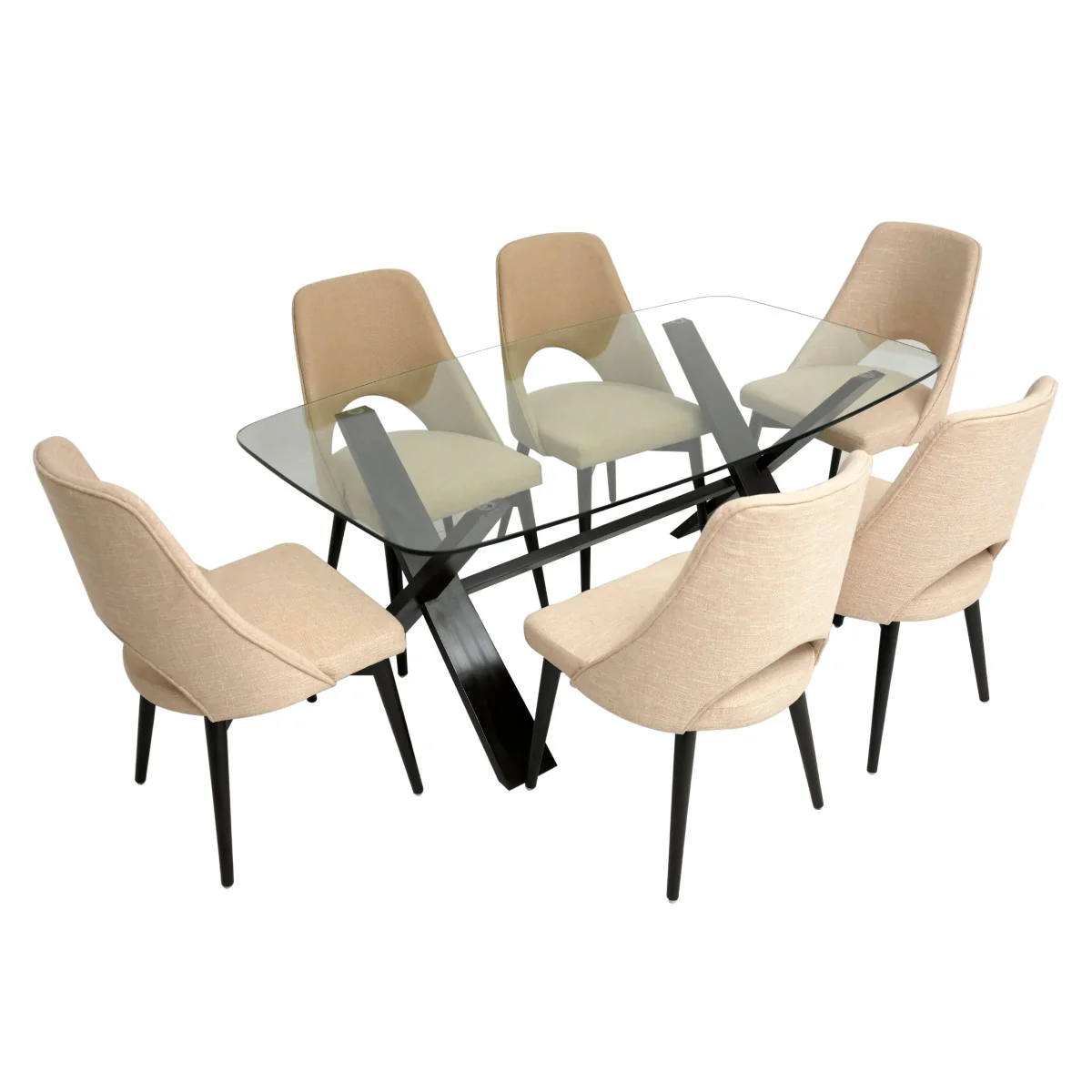 Florence 6 Person Dining Table - Image 2