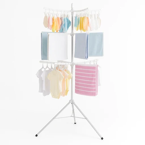 Foldable Multi-Layer Clothes Drying Rack | Adjustable Indoor & Outdoor Hanger Stand