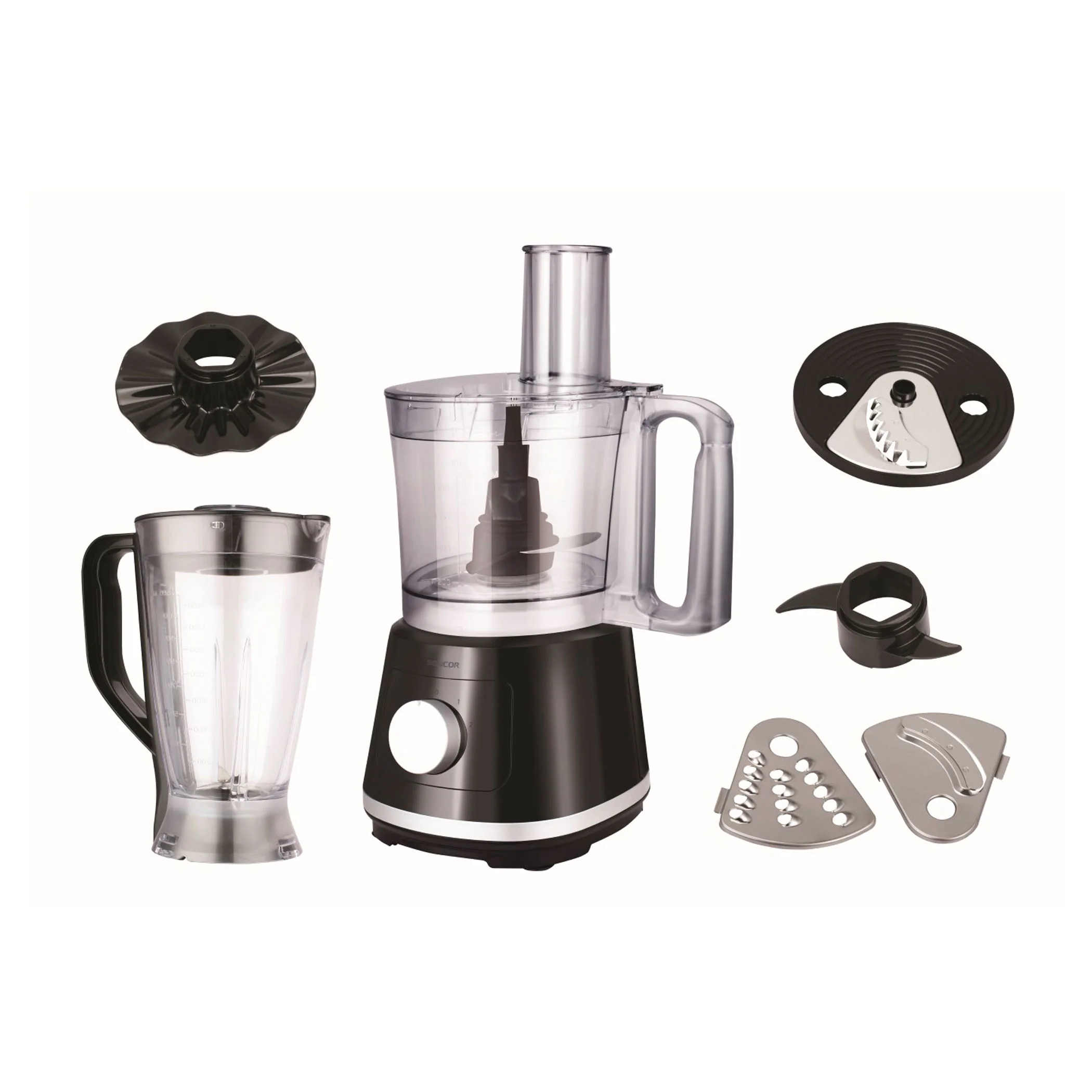 Food Processor SPF4051BK 800W with 2.1L Bowl & 1.5L Blender – Multi-Function Stainless Steel Blade System - Image 3
