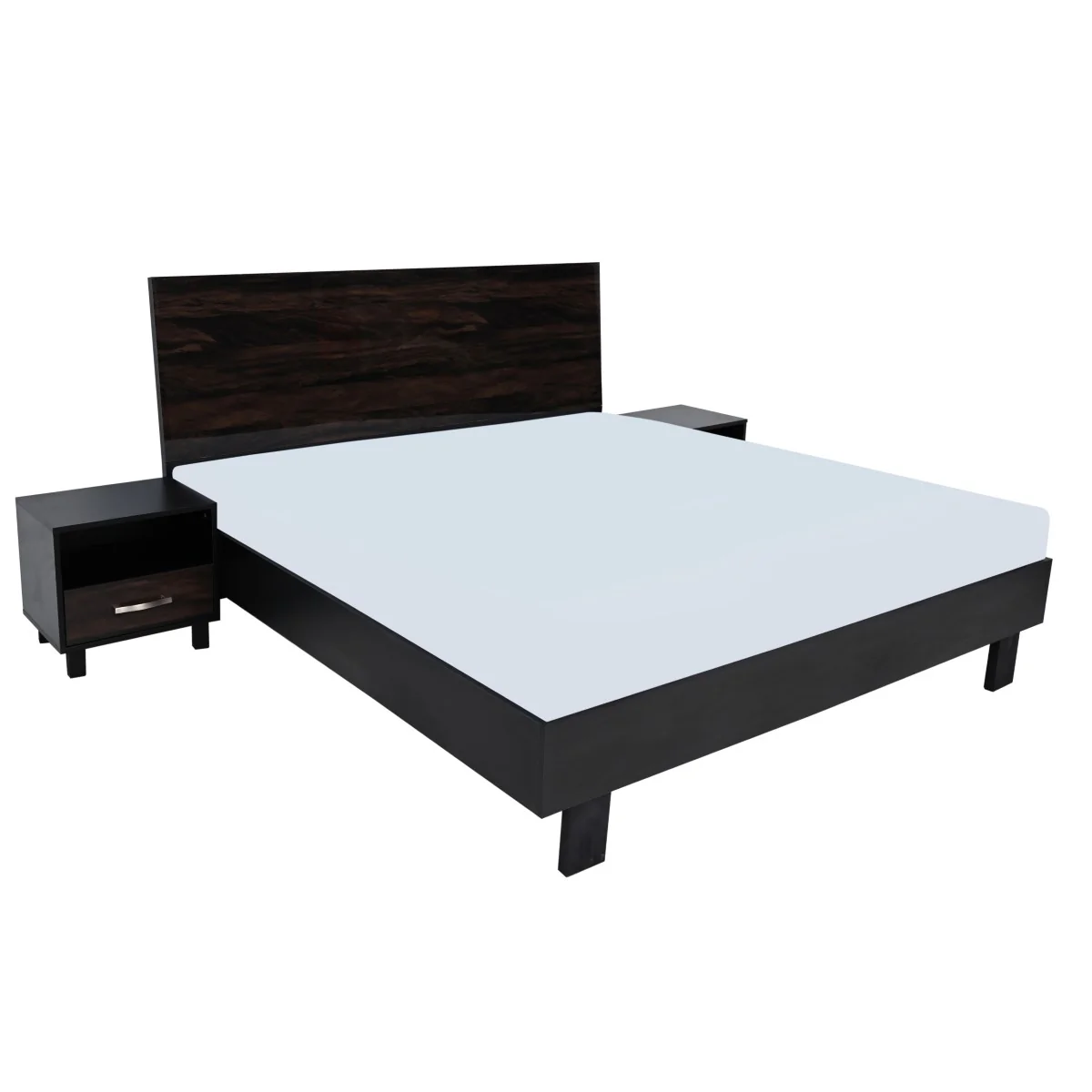 Franklin Bed with two Side Tables - Image 5