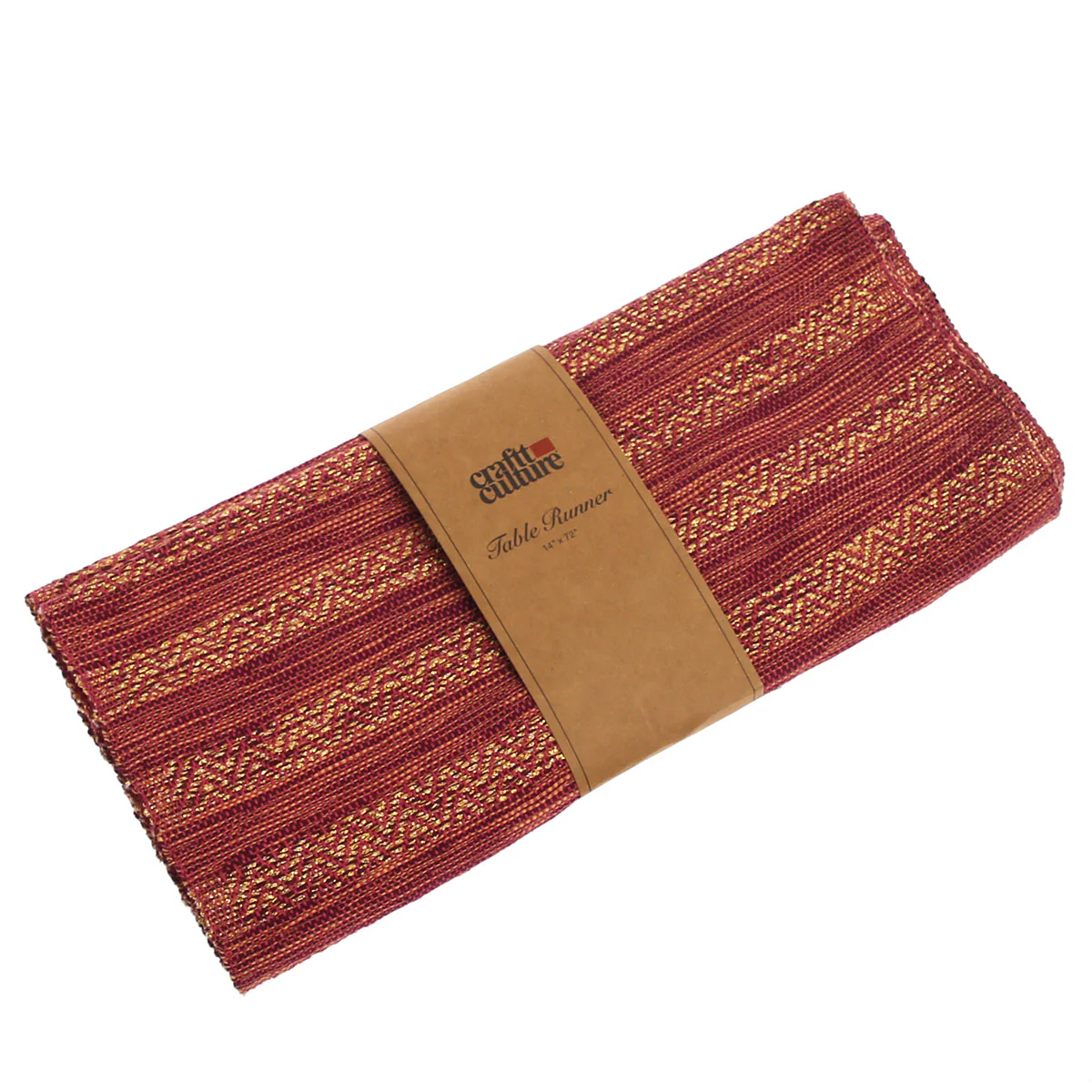 Fuschia Gold Table Runner 14x72" - Image 2
