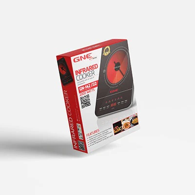 Gaba Infrared Cooker 2000W App-Controlled Smart Cooker – Multi Power Source Electric Infrared Stove (142/22) - Image 2