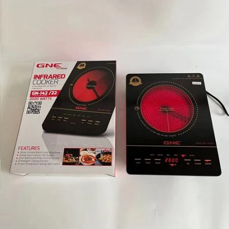Gaba Infrared Cooker 2000W App-Controlled Smart Cooker – Multi Power Source Electric Infrared Stove (142/22) - Image 3