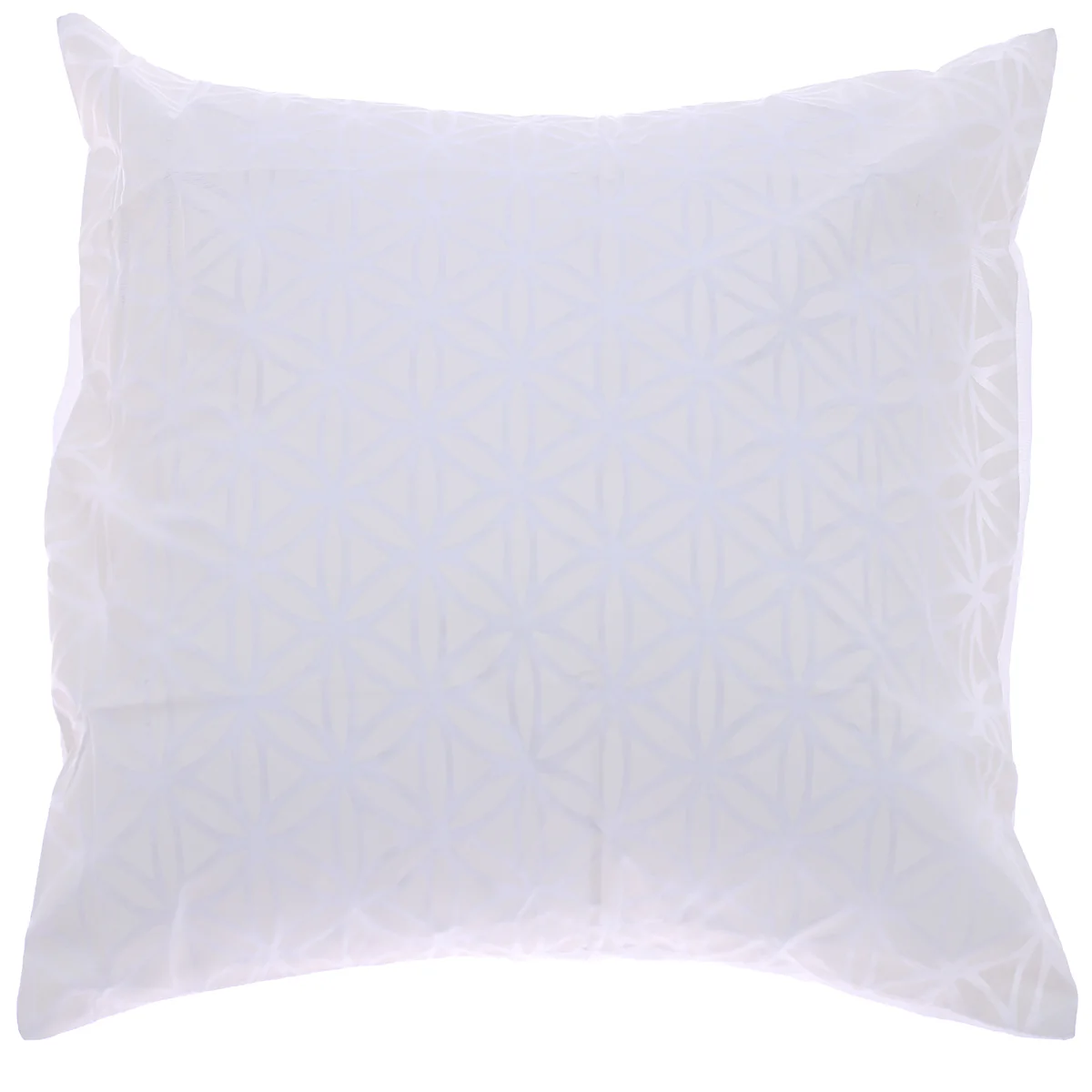 Geo Floral White Cushion Cover 18x18"(RM) - Image 2