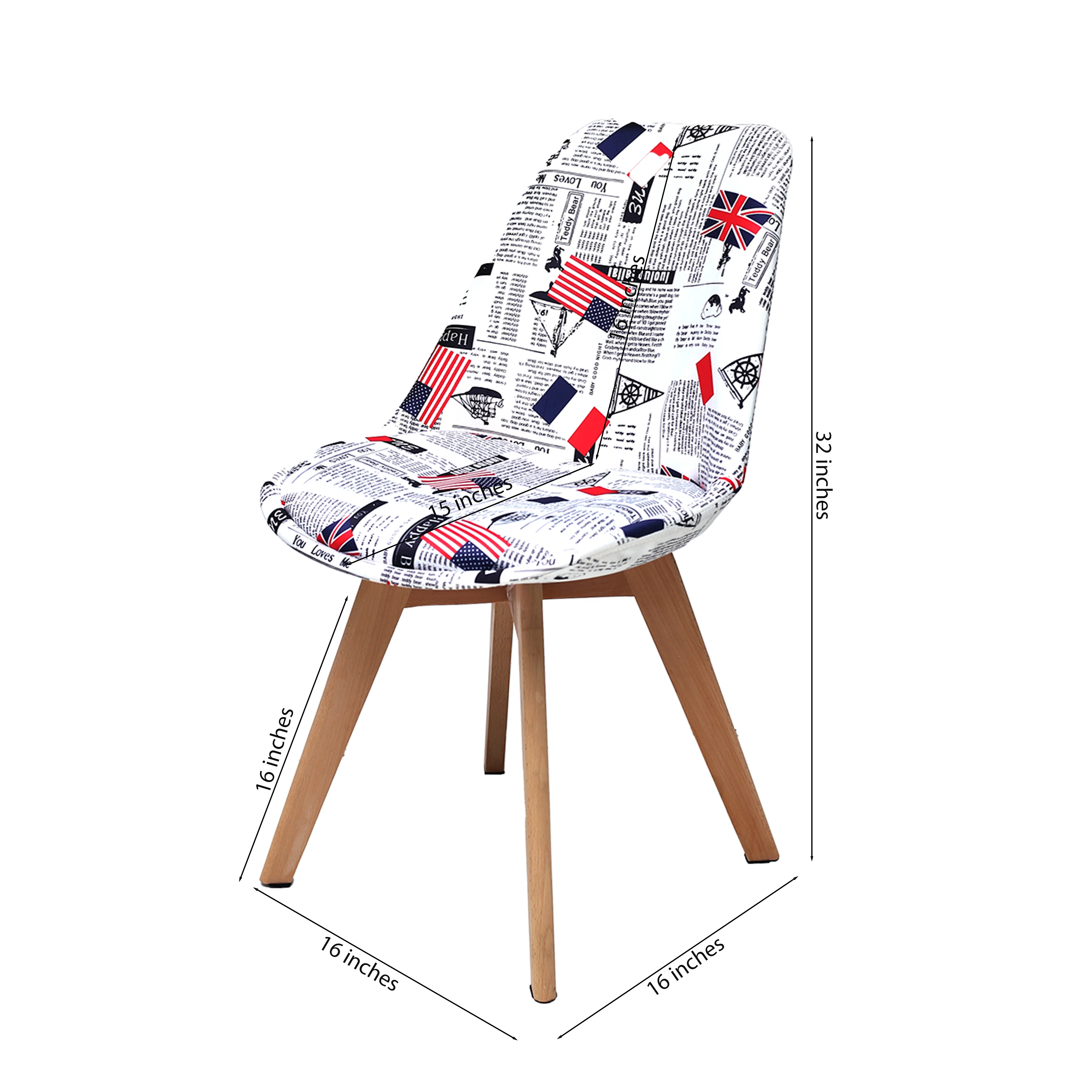 Gigma Magazine W/Fabric Chair - Image 3