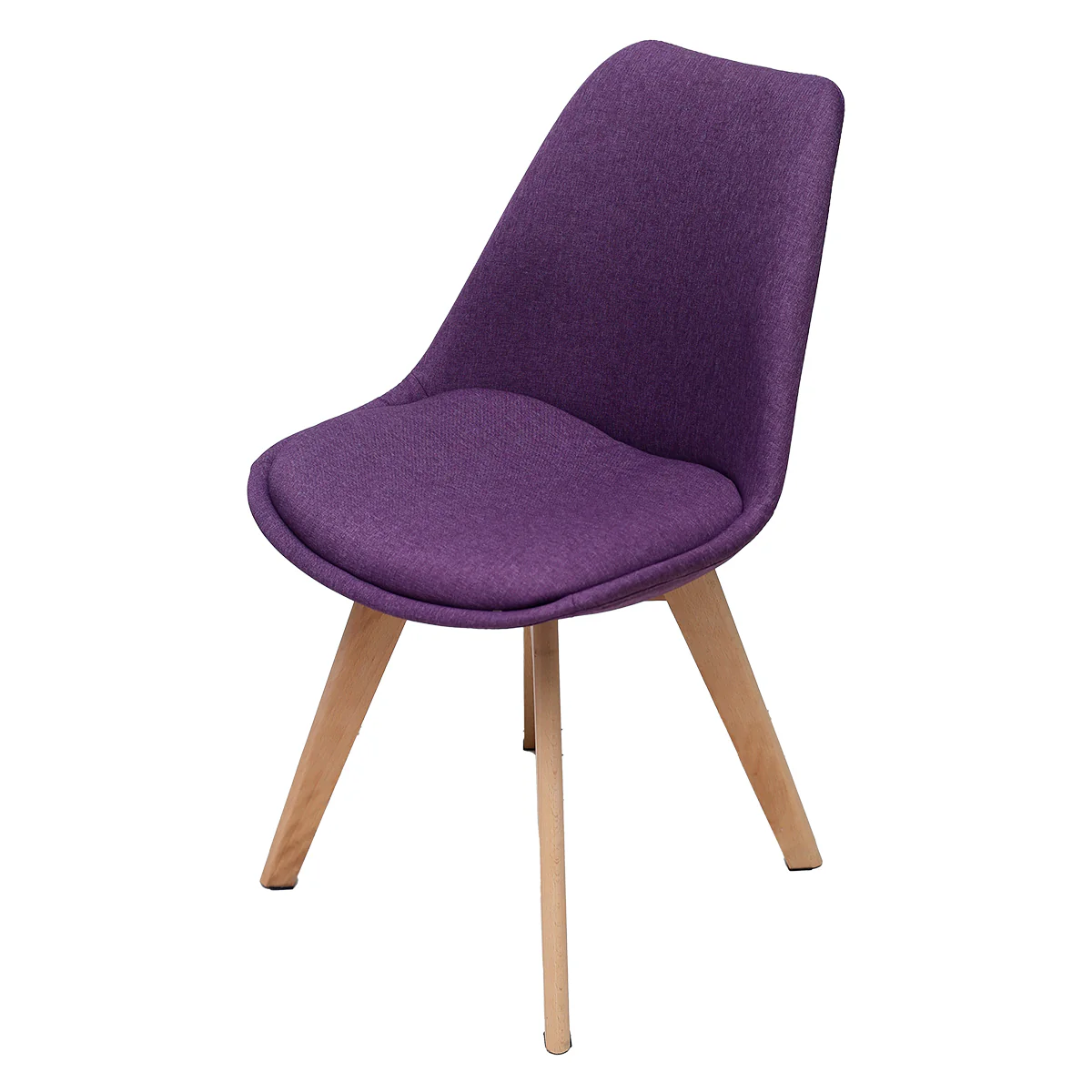 Gigma Purple W/Fabric Chair - Image 2