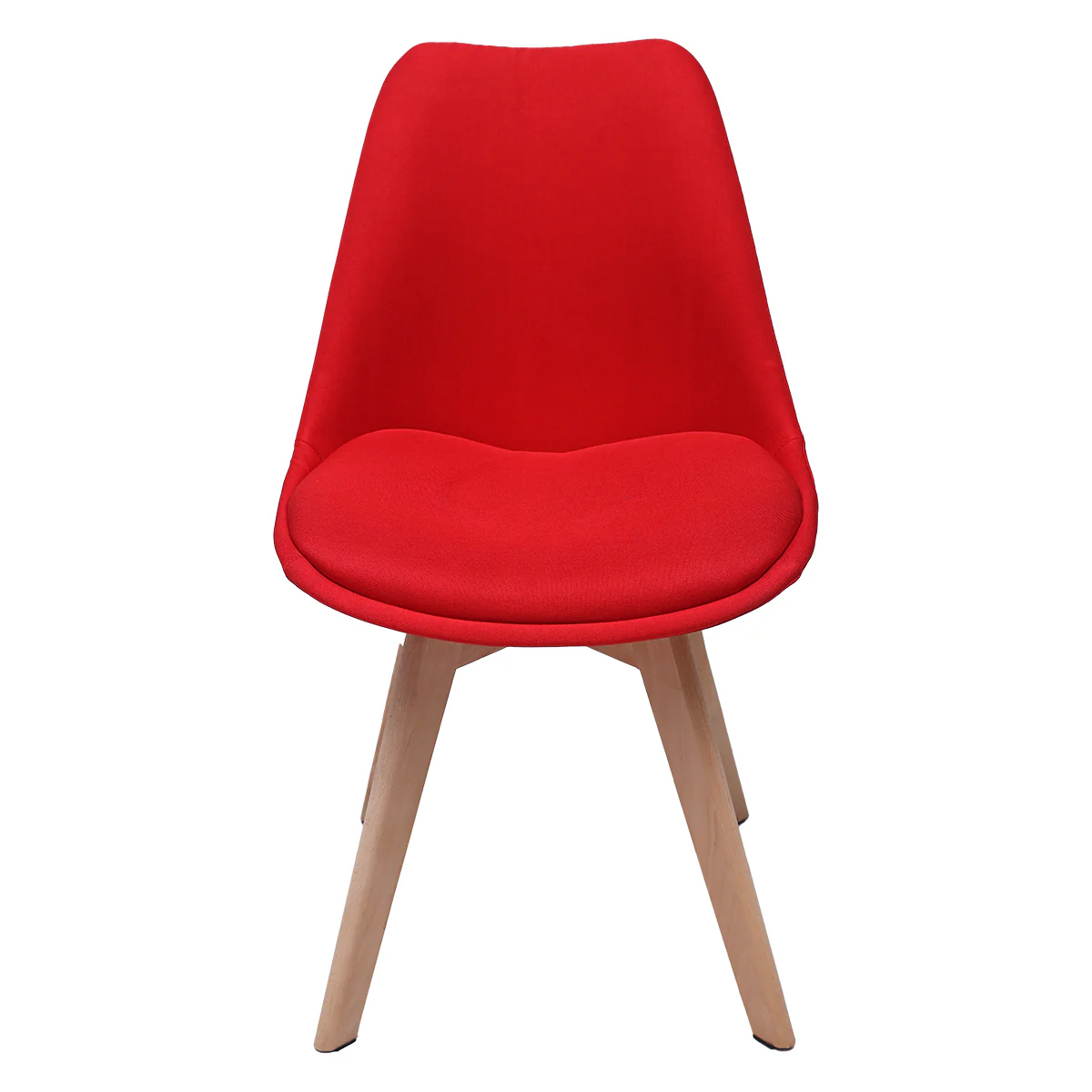 Gigma Red W/Fabric Chair - Image 3