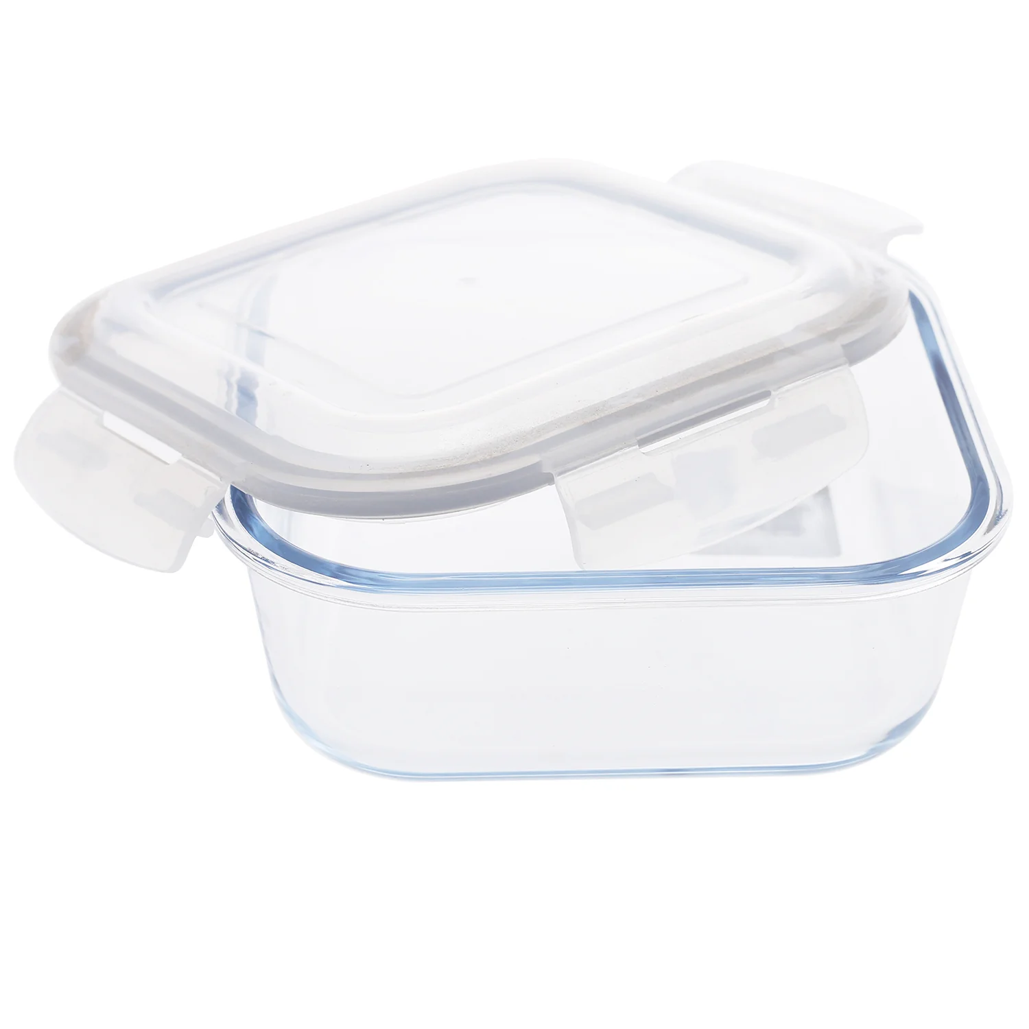 Glass Food Storage Bowl with Lid – 1200ml Airtight Container - Image 2