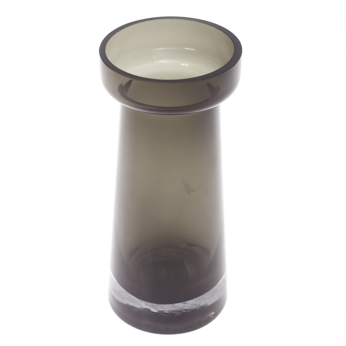 Glass Vase L Black 3.67 X 3.67 X 10 Inch HJM-018 - Image 2