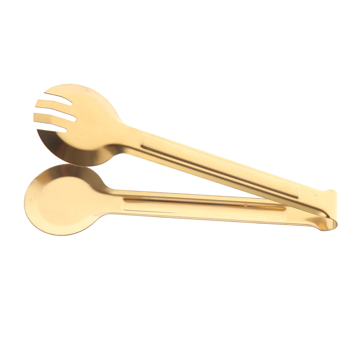 Golden Stainless Steel Serving Tong – 11-3 - Image 2