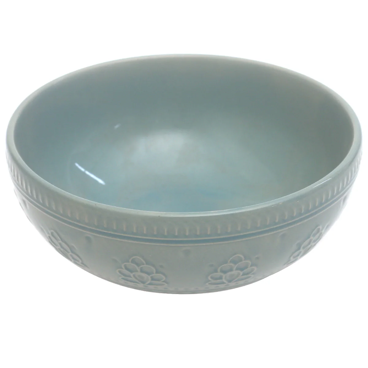 Green Ceramic Bowl – 6 Inch  Serving Bowl - Image 2