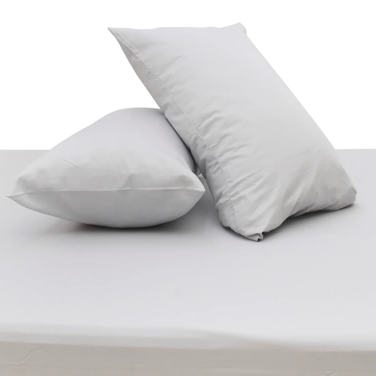 Grey Dyed Double Bed Sheet 96x102" – Dyed Percale