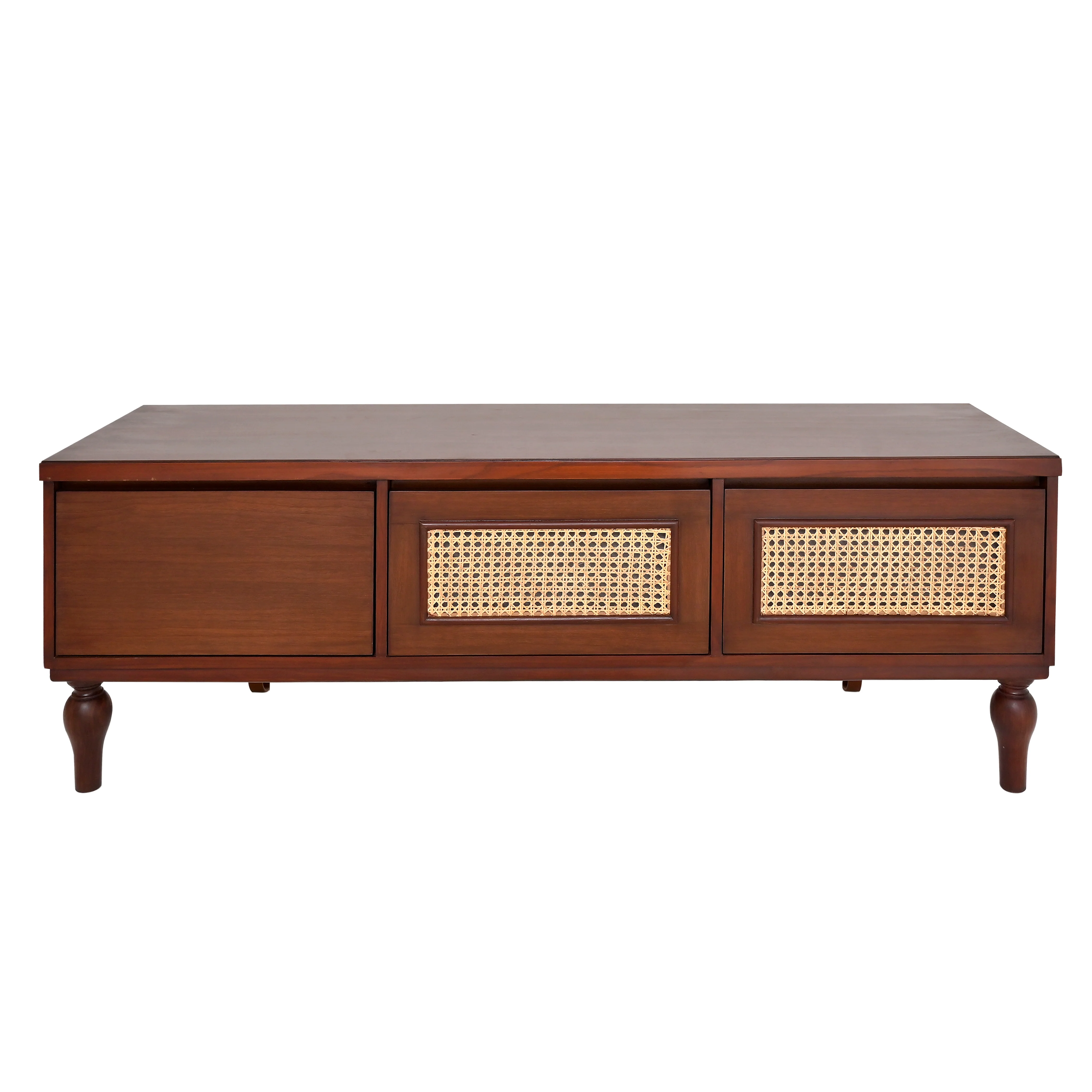 Gul Bahar Luxury Bedroom Set - King Bed + 6-Drawer Dresser + Tv unit - Modern Classic Collection - Image 4