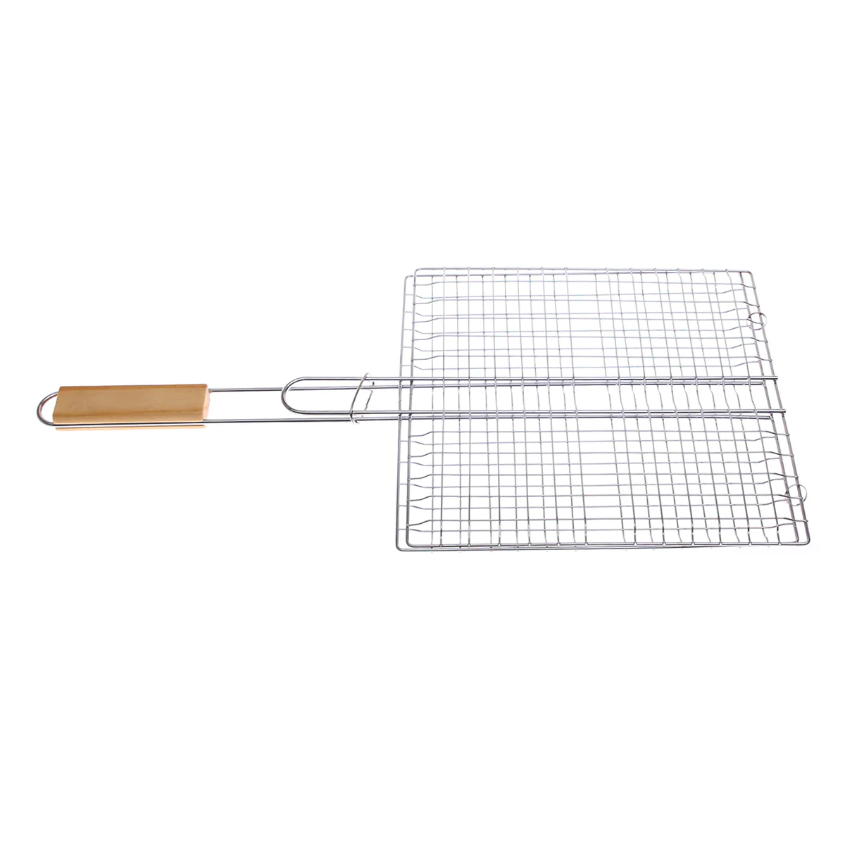 Hand Grill Square 66 – Stainless Steel BBQ Grilling Basket - Image 2