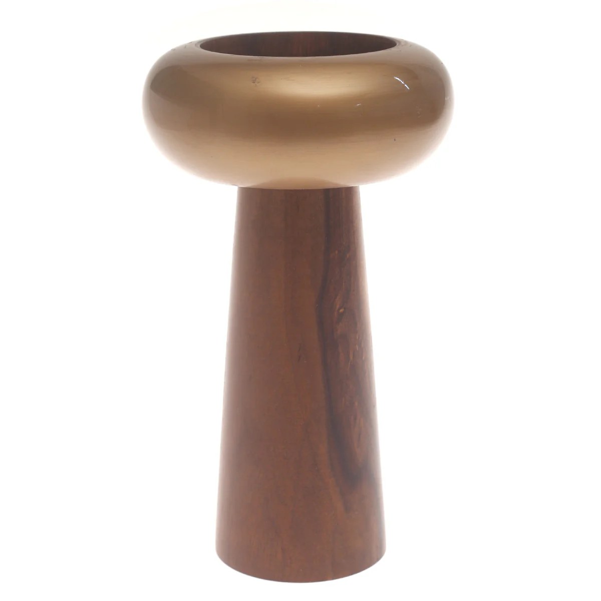 Hand-Painted Medium Decorative Candle Stand (5 x 5 x 8.5 Inch)