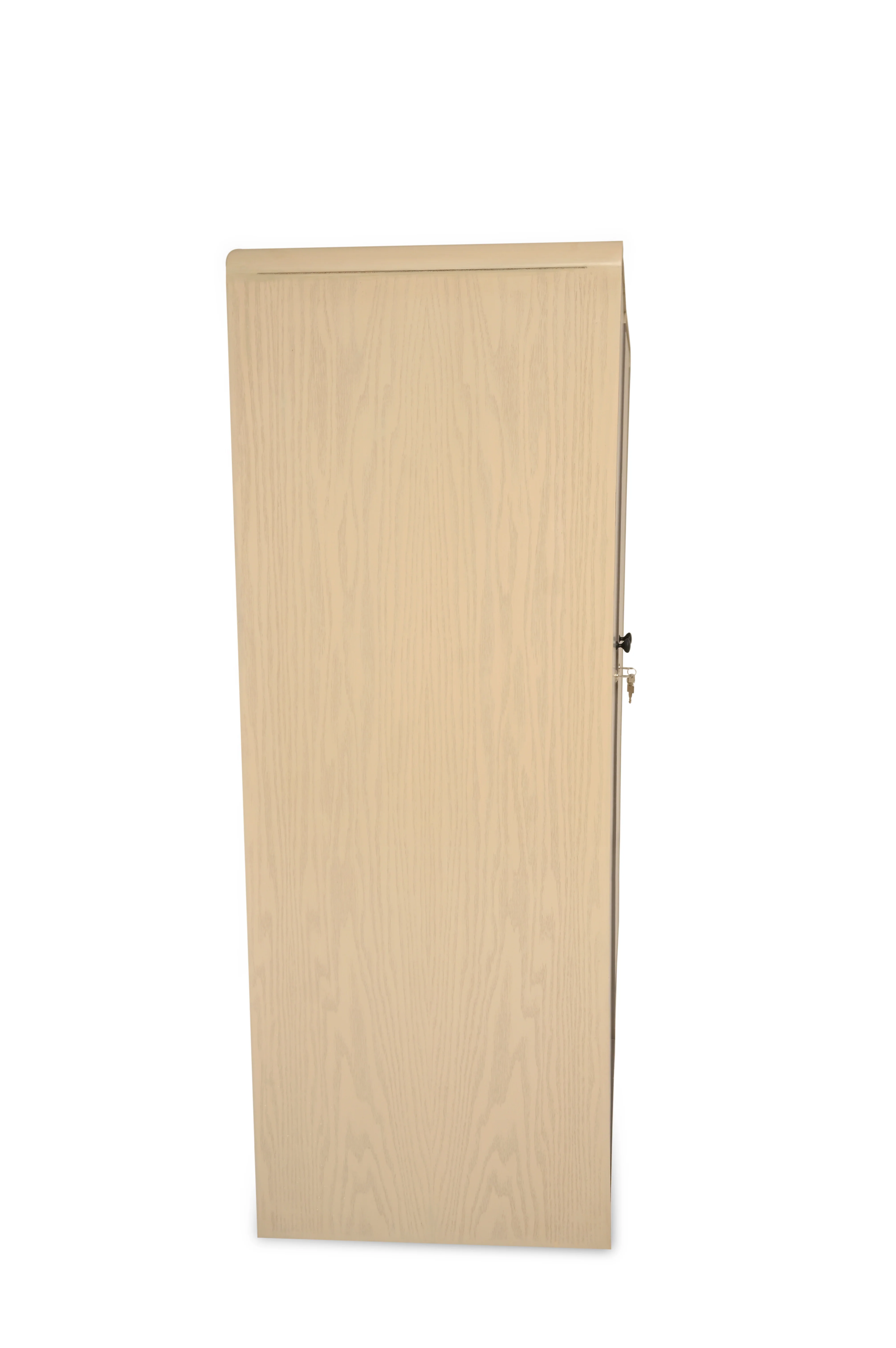 Harold 2-Door Wardrobe – Solid Wood with Cane Detailing - Image 5