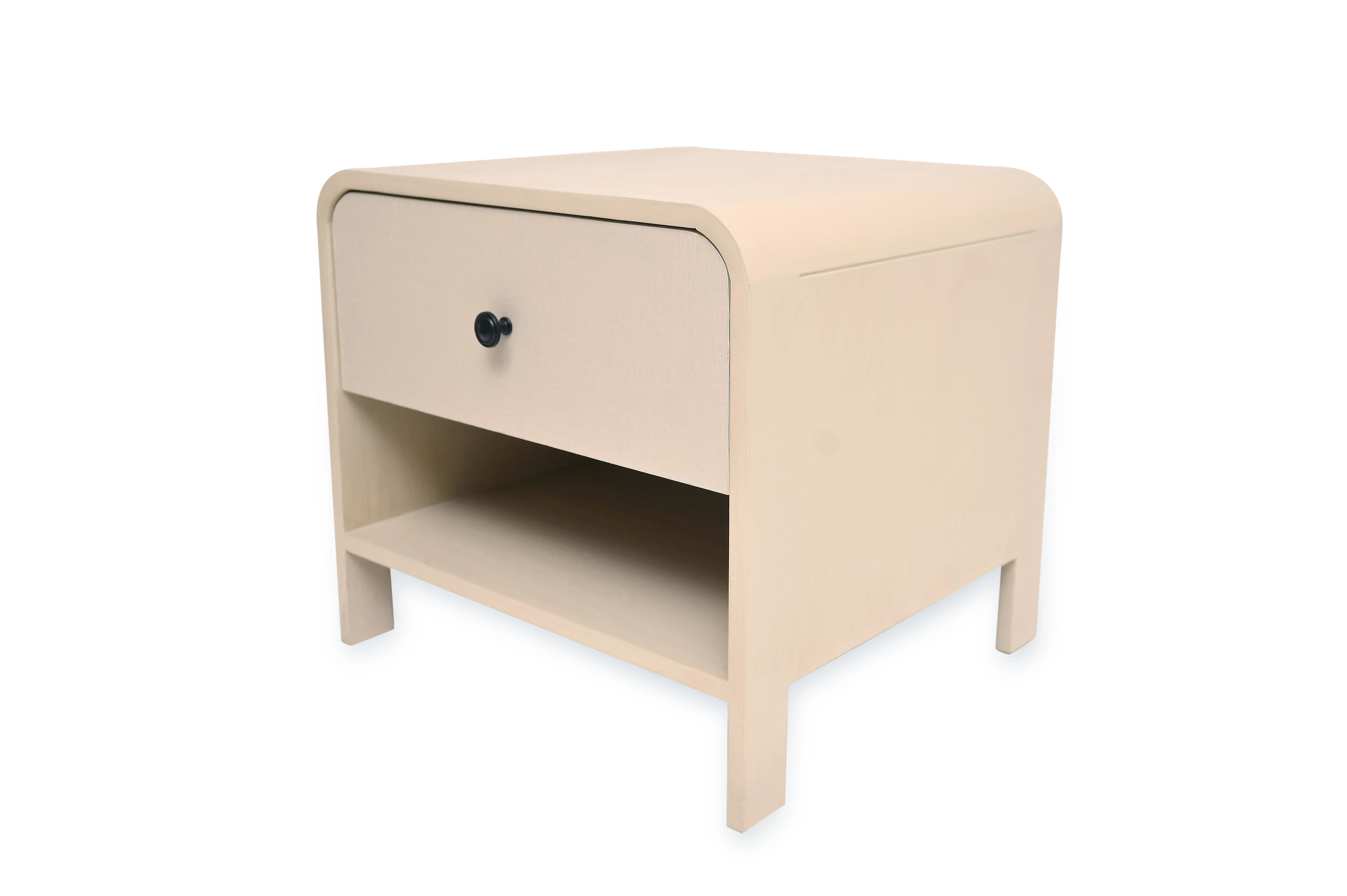 Harold Queen Bed – Solid Wood Frame with Upholstered Headboard - Image 8
