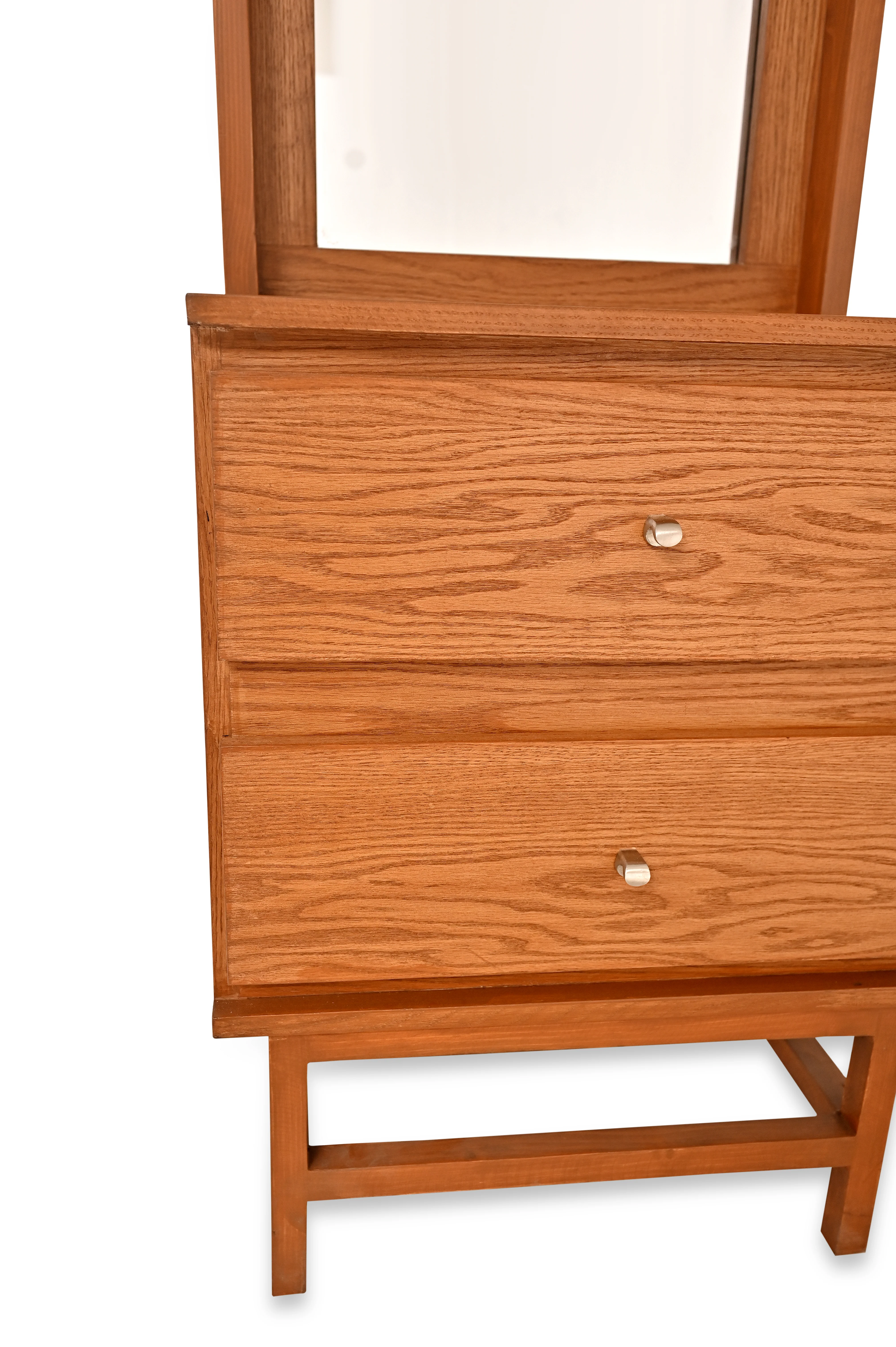 Harry N Dresser – Modern Wooden Vanity with Mirror & Storage Drawers - Image 7