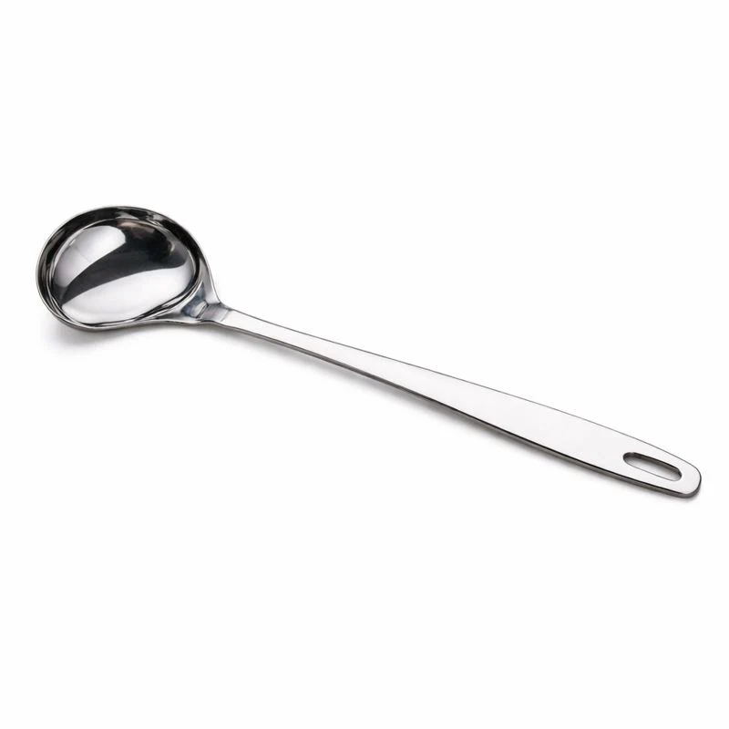 Heavy-Duty Stainless Steel Oil Separator Spoon – Professional Kitchen Skimmer