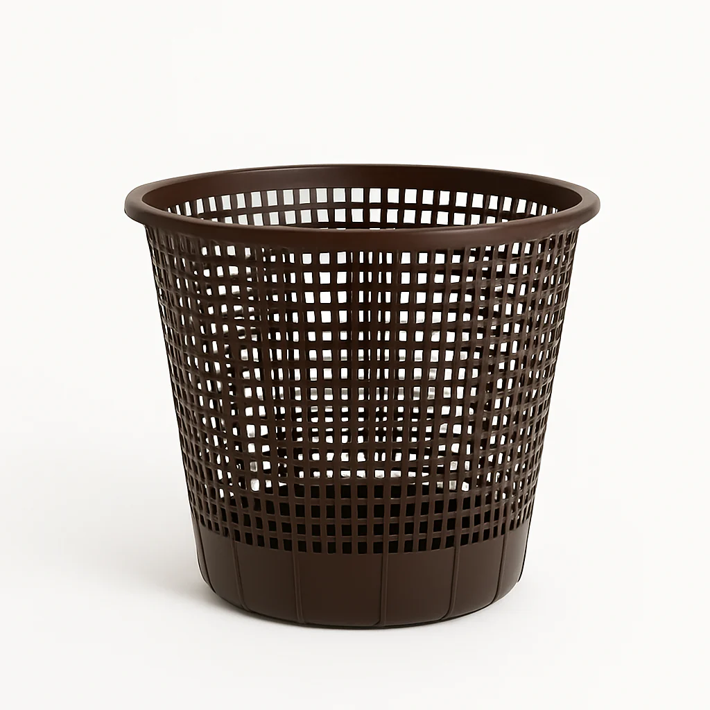 Hero Waste Bin – Durable Plastic Mesh Dustbin for Home & Office (30cm x 27cm) - Image 3