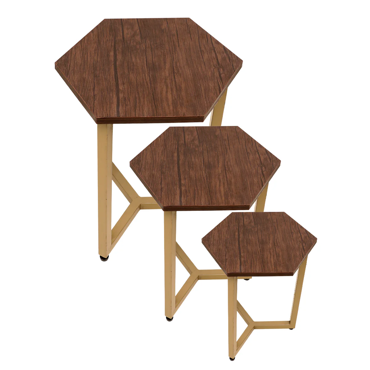 Hexagonal Nest of Table - Image 3