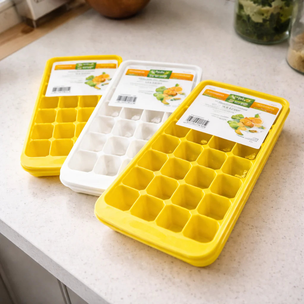 Ice Cube Tray (No Lid) – Assorted Colors