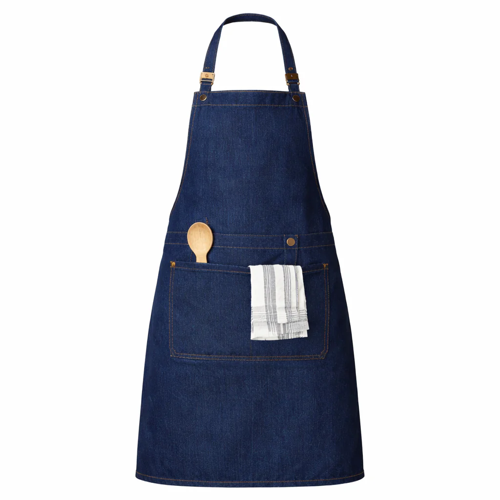Imperial Smart Denim Apron – Durable Adjustable Kitchen & BBQ Cooking Apron