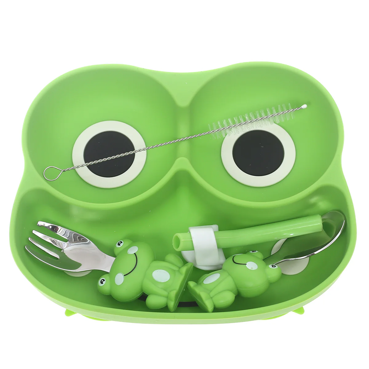 Kids Crockery Green 7.5 X 1.5 X 9 Inch AS-006 - Image 2