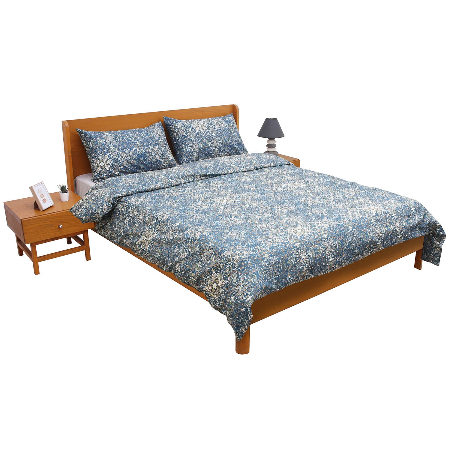 Lapis Double Quilt Cover 90x96" - Image 2