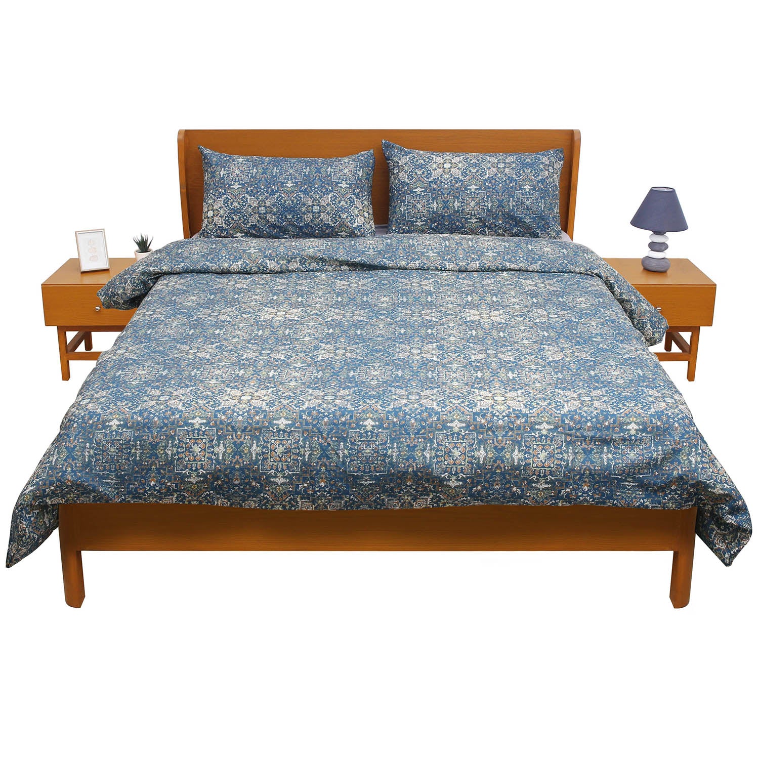Lapis Double Quilt Cover 90x96" - Image 3