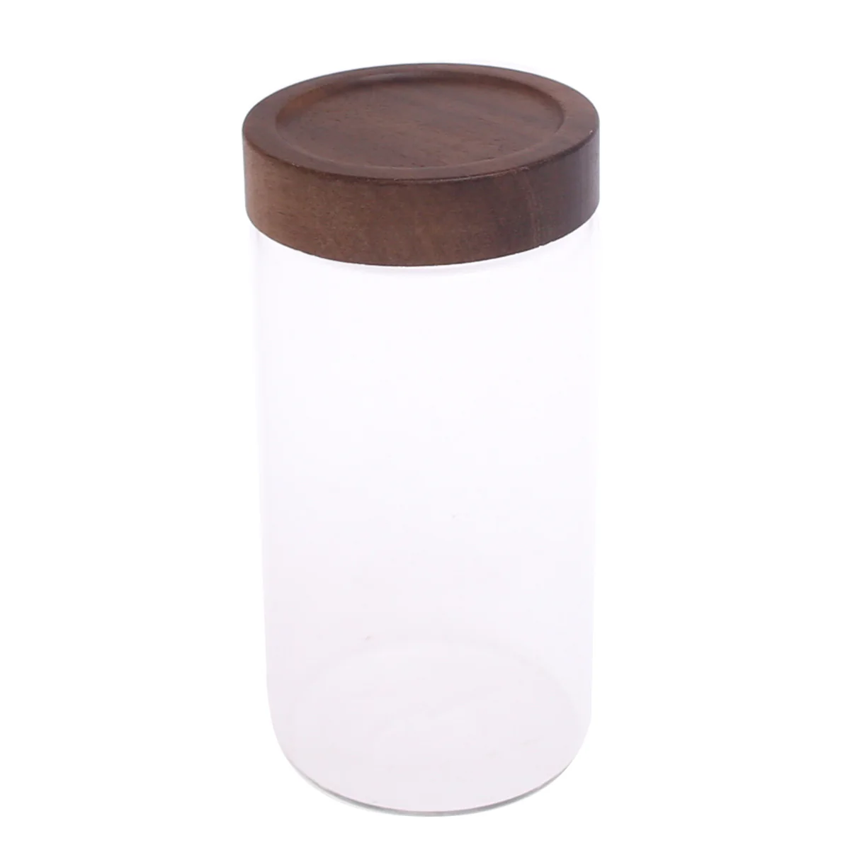 Large Glass Storage Jar with Wooden Lid – GPG10200