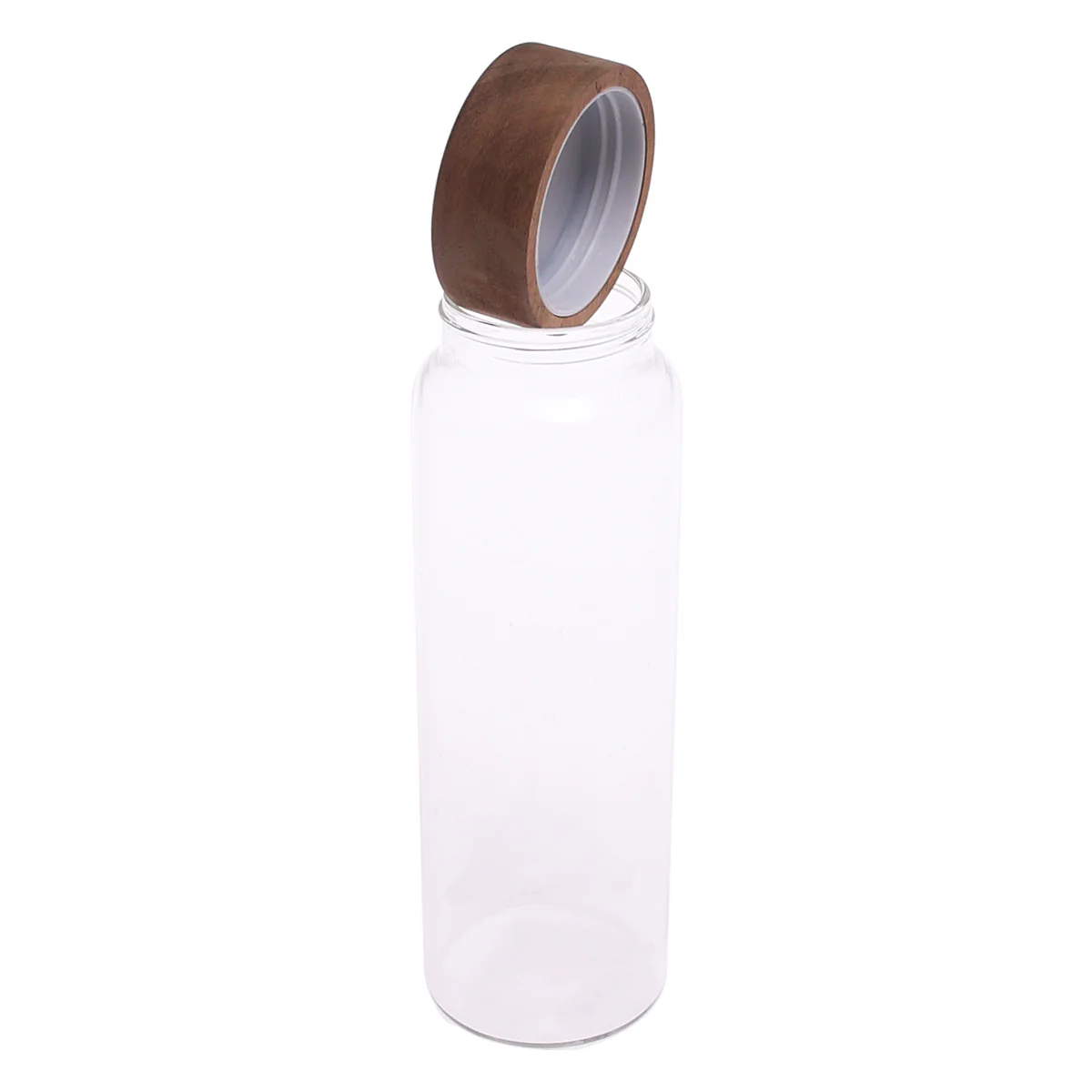 Large Glass Storage Jar with Wooden Lid – GPG65200 - Image 2