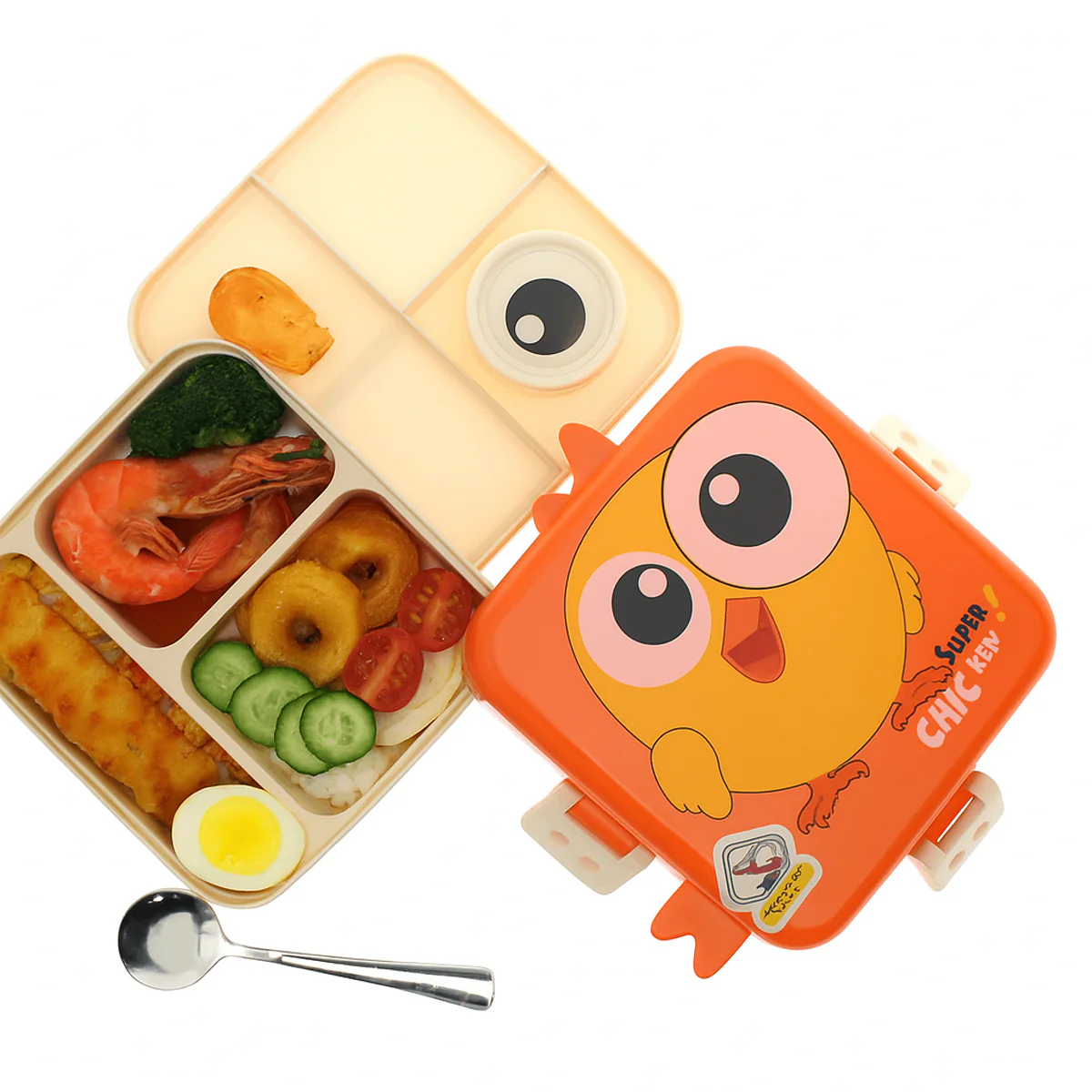 Laxon Steel Lunch Box Assorted – Cute, Compact & Leak-Proof - Image 2