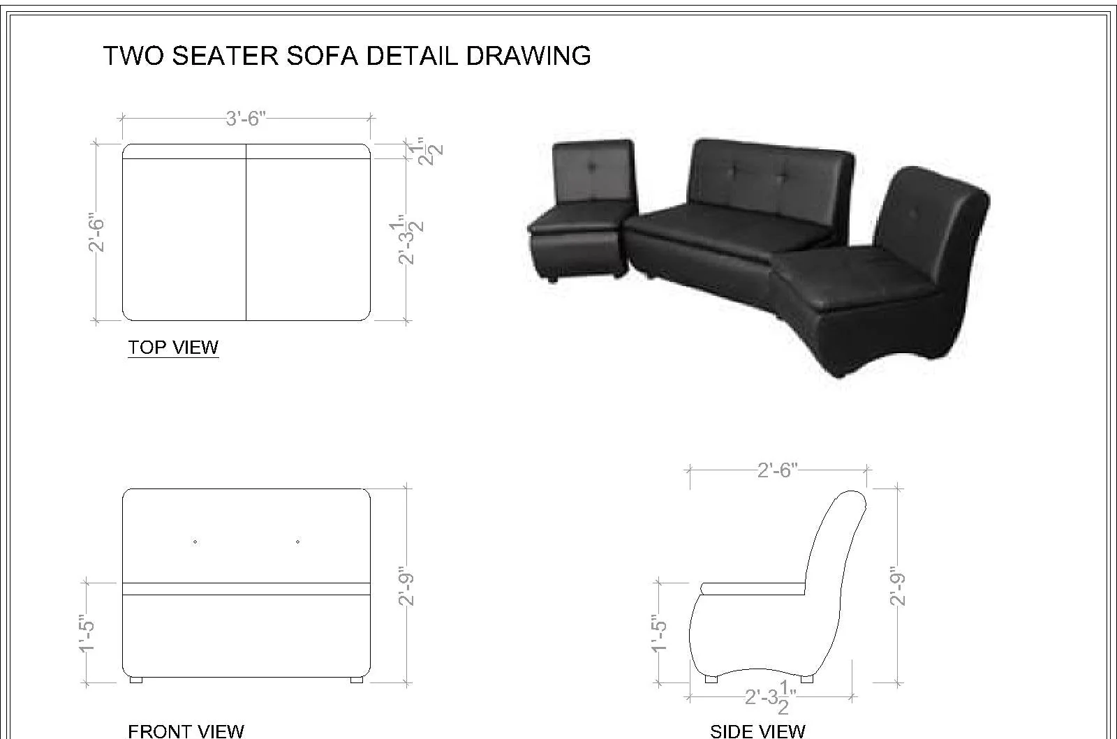 Lazo Executive Sofa Set – Premium Leatherette Office Sofa in Black (Single Seater, 2-Seater, or 4-Seater Bundle) - Image 4