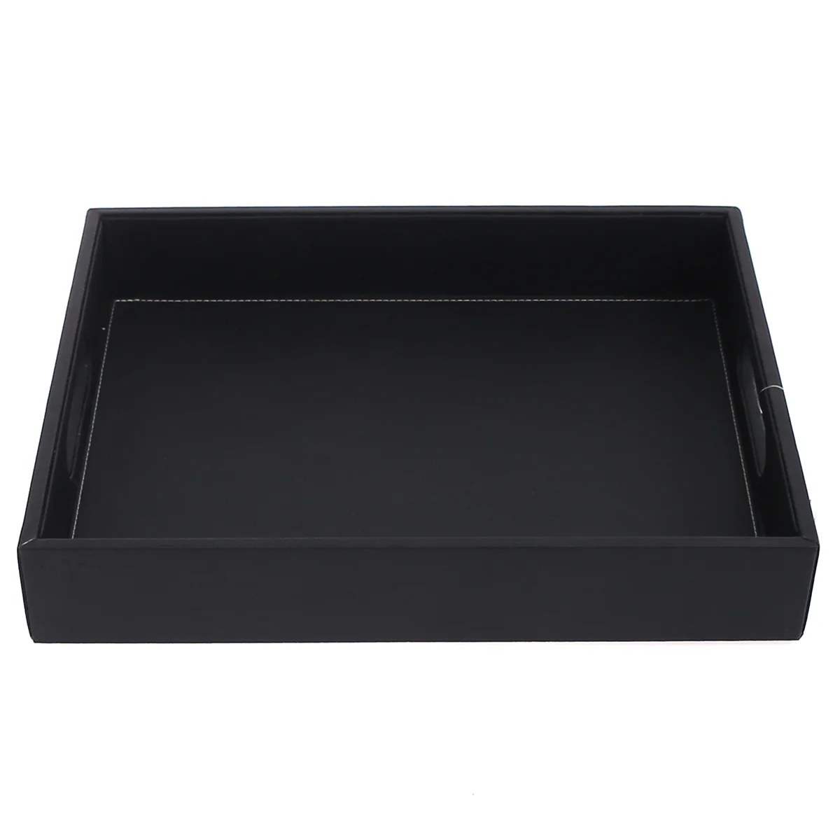 Leatherette Tray Black L - Image 2