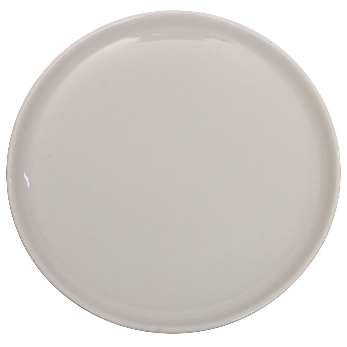 Light Grey & Grey Ceramic Quarter Plate 7.5 Inch – Minimalist Two-Tone Side Plate - Image 2