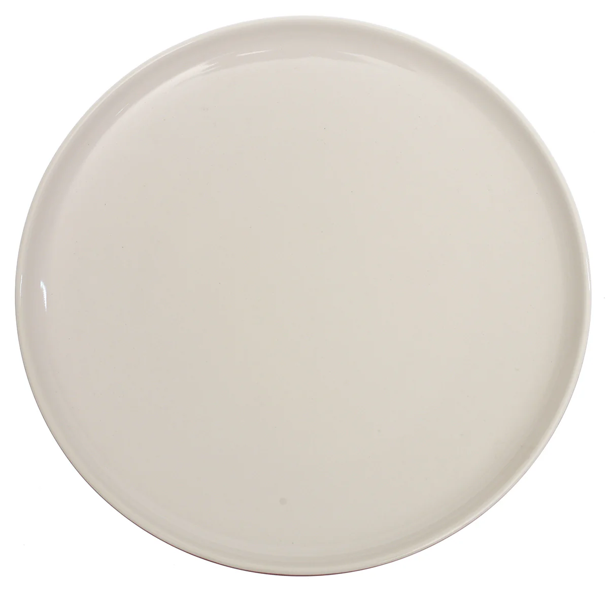 Maroon & White Dinner Plate – 10 Inch Food-Safe Plate - Image 2