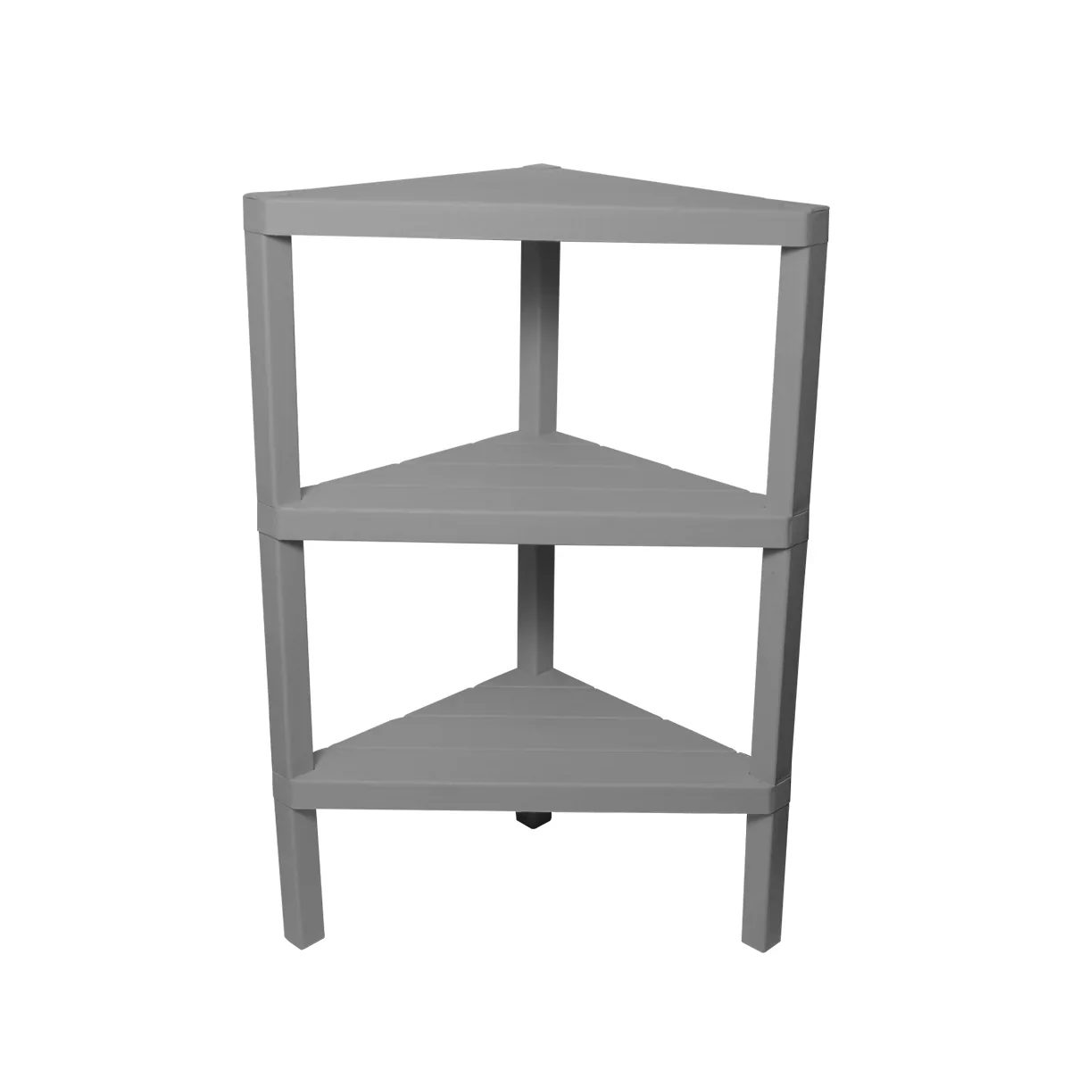 Max Corner Rack – 3-Tier Multipurpose Plastic Shelf for Home & Office Storage - Image 4