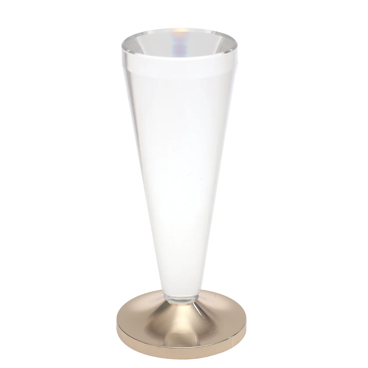 Medium Gold Candle Stand – 6.5 Inch Elegant Decorative Candle Holder - Image 2