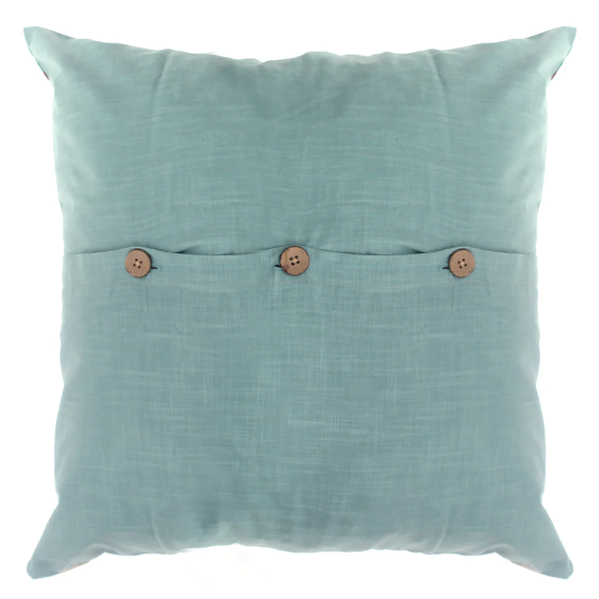 Mehr Floral Cotton Cushion Cover – 20x20 Inch Decorative Square Throw Pillow Case - Image 3