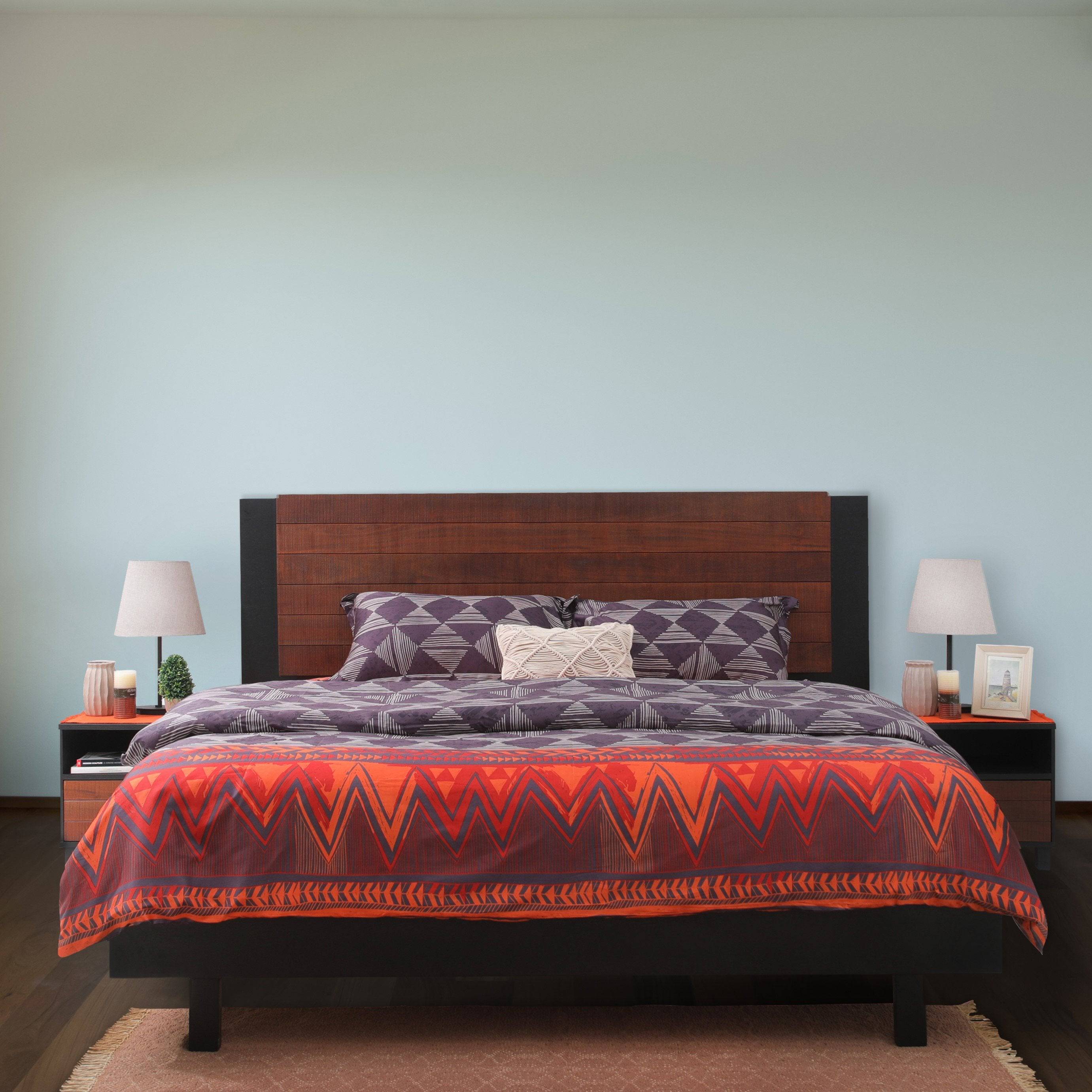 Morris X bed with 2 side tables - Image 2