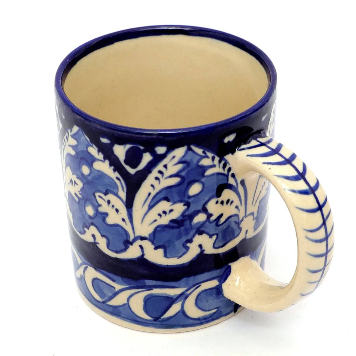 Mug Ceramic.Multi Blue Pottery - Image 3