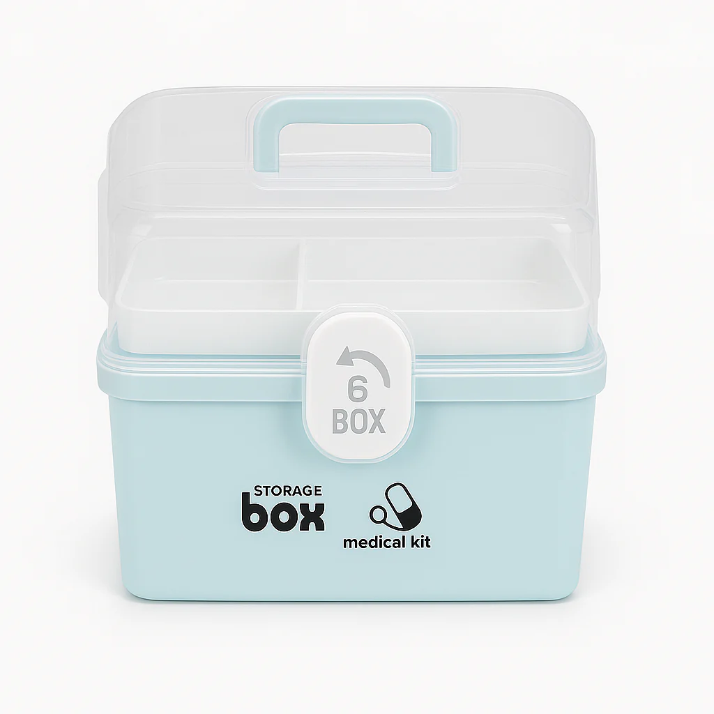 Multi-Purpose Storage Box – Medical Kit Organizer