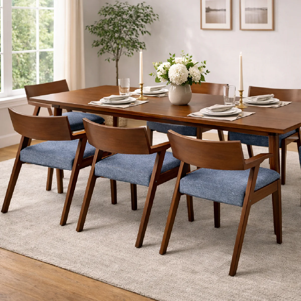 Nerra 6 Person Dining Table