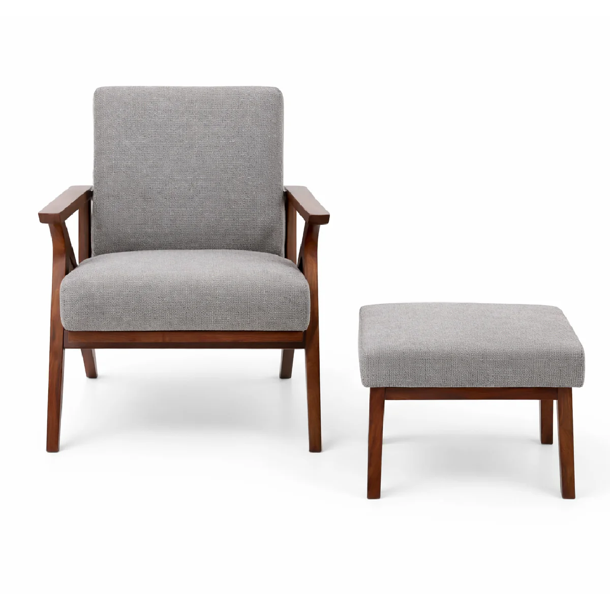 Nerra Chair with Stool - Image 2