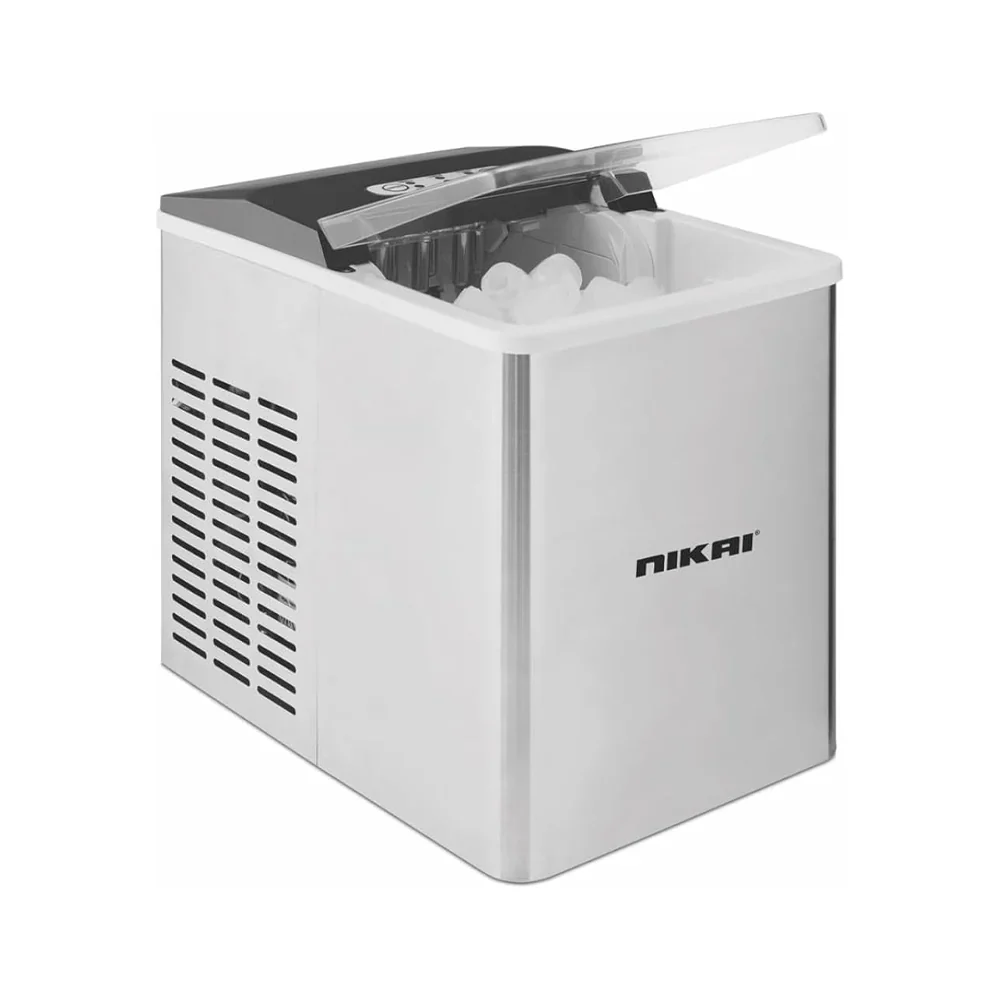 Nikai Ice Maker NIM2412A | Compact Countertop Bullet Ice Machine